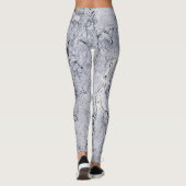 Granite Stone Pattern Leggings (Rückseite)