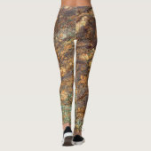 Granite Stone Pattern Leggings (Rückseite)