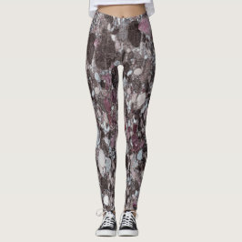 Granite Stone Pattern Leggings