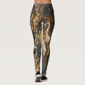 Granite Stone Pattern Leggings (Rückseite)