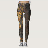 Granite Stone Pattern Leggings (Vorderseite)