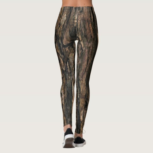 Granite Stone Pattern Leggings (Rückseite)