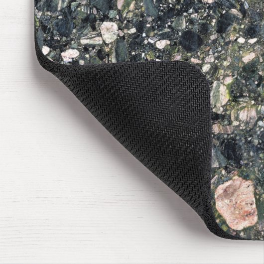 Granite Stone Pattern Mouse Pad Mousepad (Ecke)