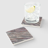 Granite Stone Pattern Stone Untersetzer (Seitenansicht)