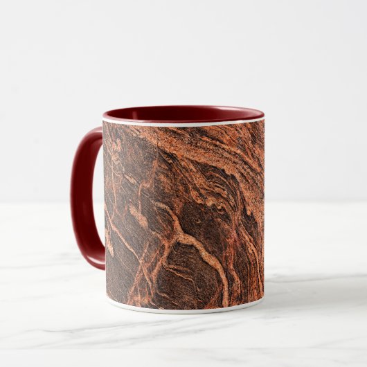 Granite Stone Pattern Tasse (Vorderseite Links)