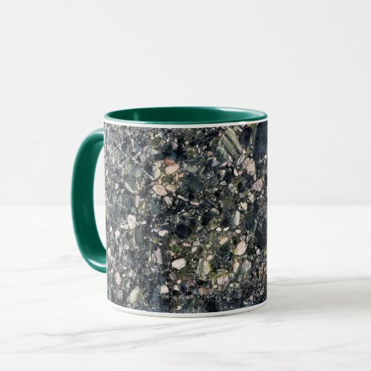 Granite Stone Pattern Tasse (Vorderseite Links)
