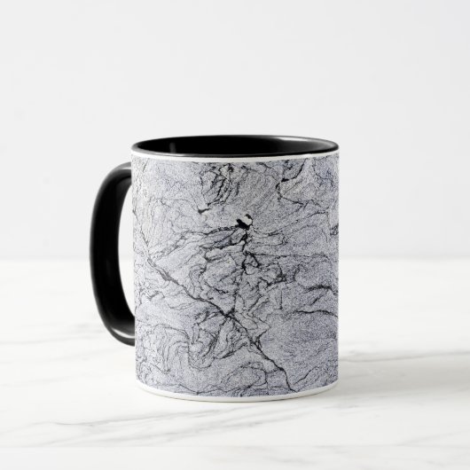 Granite Stone Pattern Tasse (Vorderseite Links)