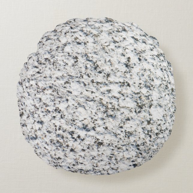 Granite surface pattern rundes kissen (Vorderseite)