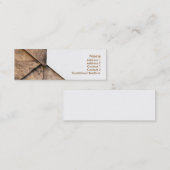Granite Tiles Business Card Mini Visitenkarte (Vorne/Hinten)