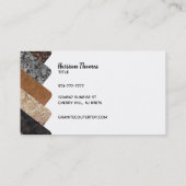 Granite-Visitenkarten Visitenkarte (Rückseite)