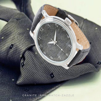 Graniteisen Armbanduhr