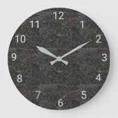 Graniteisen-Uhr Große Wanduhr (Vorderseite)