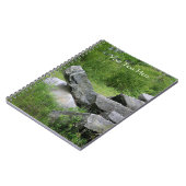 Granitfelsen Natur Notizblock (Linke Seite)