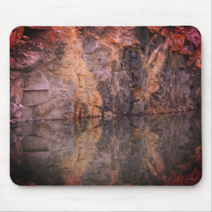 Granitfelswand Reflektion 3 Natur Mousepad