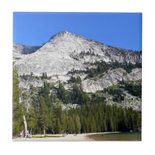 Granitgebirge am Tenaya-See, Yosemite, CA Fliese