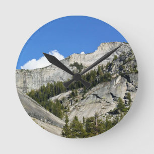 Granitgebirge am Tenaya-See, Yosemite, CA Runde Wanduhr