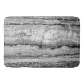 Granitmarmor | abstraktes Steinmuster Badematte (Vorderseite)