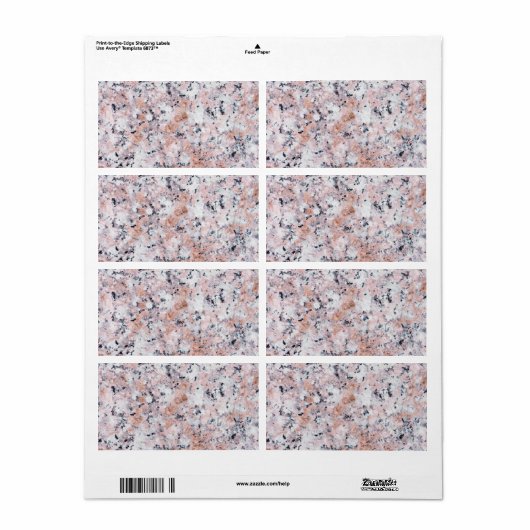 Granitmuster (Vorne)