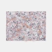 Granitmuster Fleecedecke (Vorderseite (Horizontal))