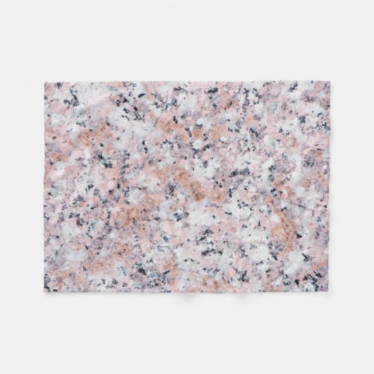 Granitmuster Fleecedecke (Vorderseite (Horizontal))