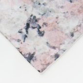 Granitmuster Fleecedecke (Ecke)