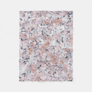 Granitmuster Fleecedecke