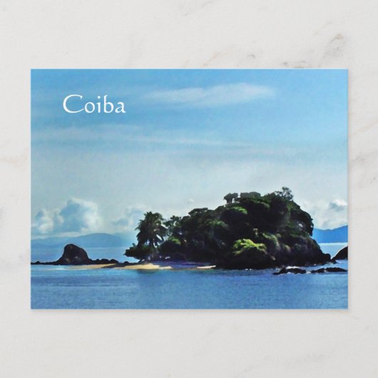 Granito de Oro, Coiba Postcard Postkarte (Vorderseite)