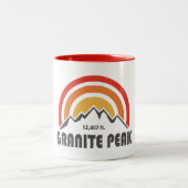 Granitspitze Zweifarbige Tasse (Mittel)