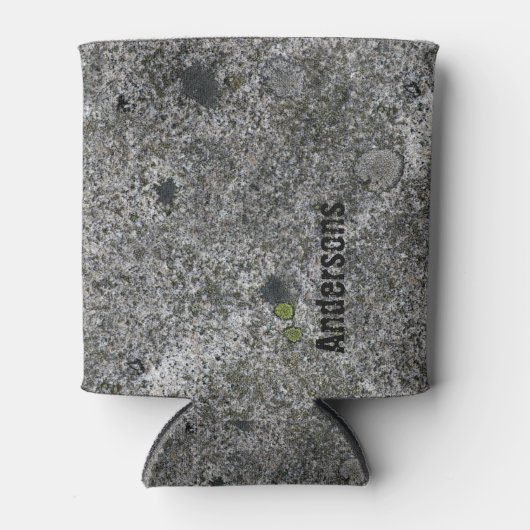 Granitstein mit Name Dosenkühler (Vorderseite)