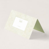 Granitstein-Tischnummer (Rückseite)