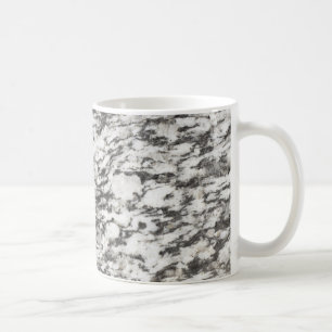 Granitstruktur   Hintergrund aus schwarzem Marmor Kaffeetasse