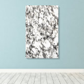 Granitstruktur | Hintergrund aus schwarzem Marmor Leinwanddruck (Insitu (Holzboden))