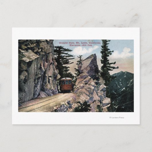 Granittor-Ansicht Postkarte (Vorderseite)