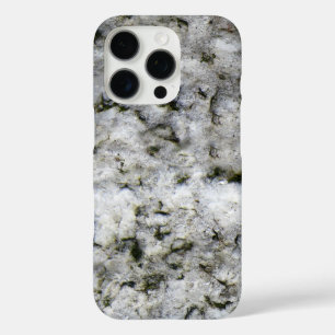Granitweißer Felsen iPhone 16 Pro Hülle