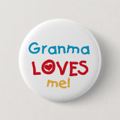 Granma Lieben T - Shirt und Geschenke Button (Vorderseite)