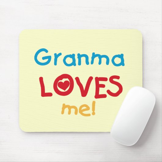 Granma Lieben T - Shirt und Geschenke Mousepad (Mit Mouse)