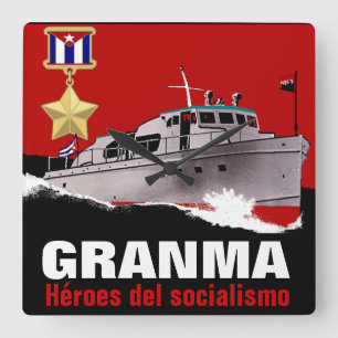 GRANMA QUADRATISCHE WANDUHR