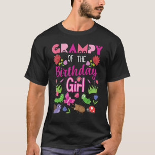 Granmpy of the Birthday Girl Bug Insect Bday Party T-Shirt