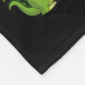 Granna der wilden und zwei Zoo Safari Jungle Gebur Fleecedecke (Ecke)