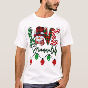 Granna Snowman Liebe Granna T-Shirt
