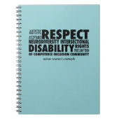 GRANNE Wort-Wolken-Notizbuch Notizblock (Vorderseite)