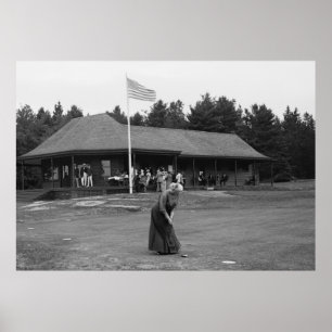 Granny baut einen Putt auf, 1915 Poster