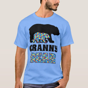 Granny Bear Autism Awareness  T-Shirt