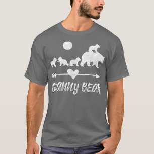 Granny Bear Shirt mit Vier Niedlichen Bären Cubs G