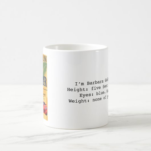 Granny Burns Rubber von Harper Lin Book Cover Tass Kaffeetasse (Mittel)