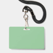 Granny Camp Retro Text Ausweis (Rückseite mit Lanyard)