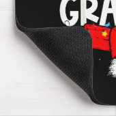 Granny Christmas Pajama Santa Claus Family Matchin Mousepad (Ecke)