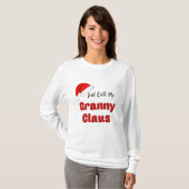 Granny Claus Christmas T-Shirt (Vorne ganz)