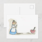 Granny Cooks Postkarte (Vorne/Hinten)
