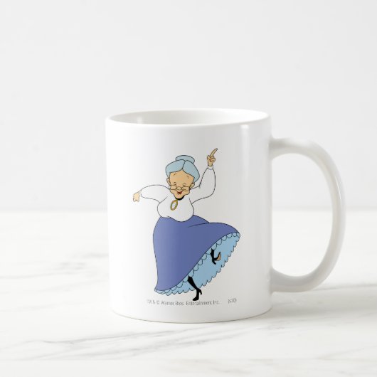 Granny Dancing - Farbe Kaffeetasse (Rechts)